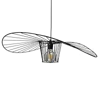 Suspension Design Filaire – Métal Noir Élégant