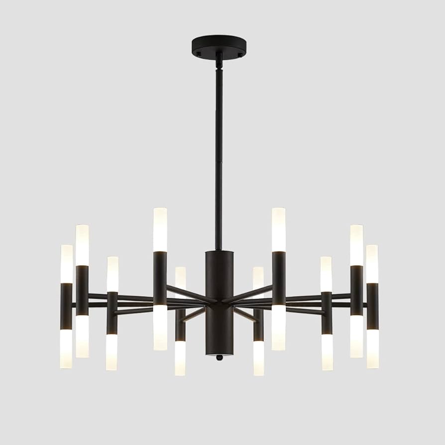 Lustre moderne LED à bras multiples – Design architectural