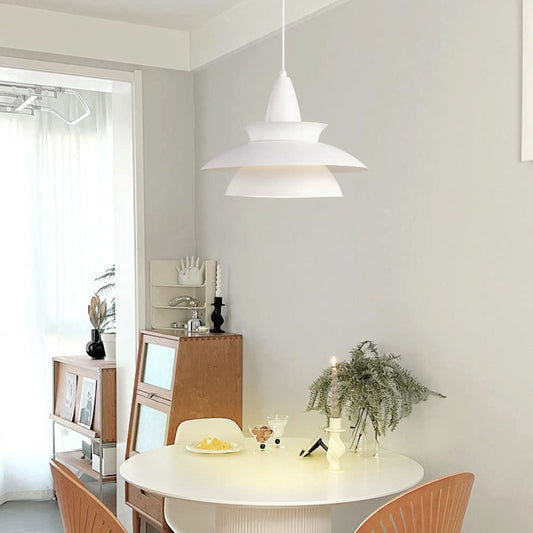Suspension en aluminium blanc – Design moderne et épuré
