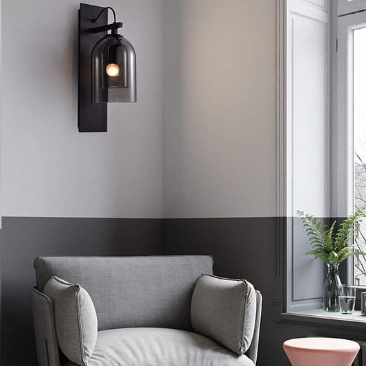 Applique Murale Verre et Métal – Design Moderne