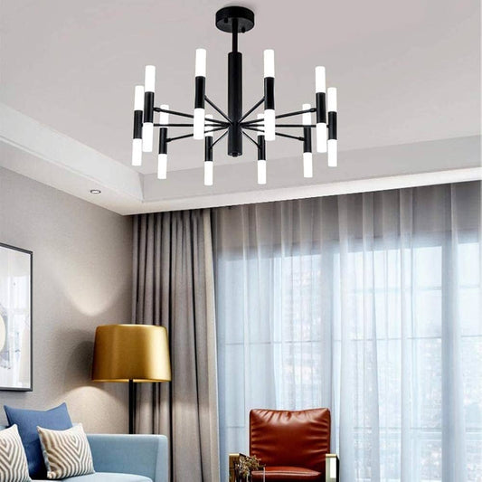Lustre moderne LED à bras multiples – Design architectural