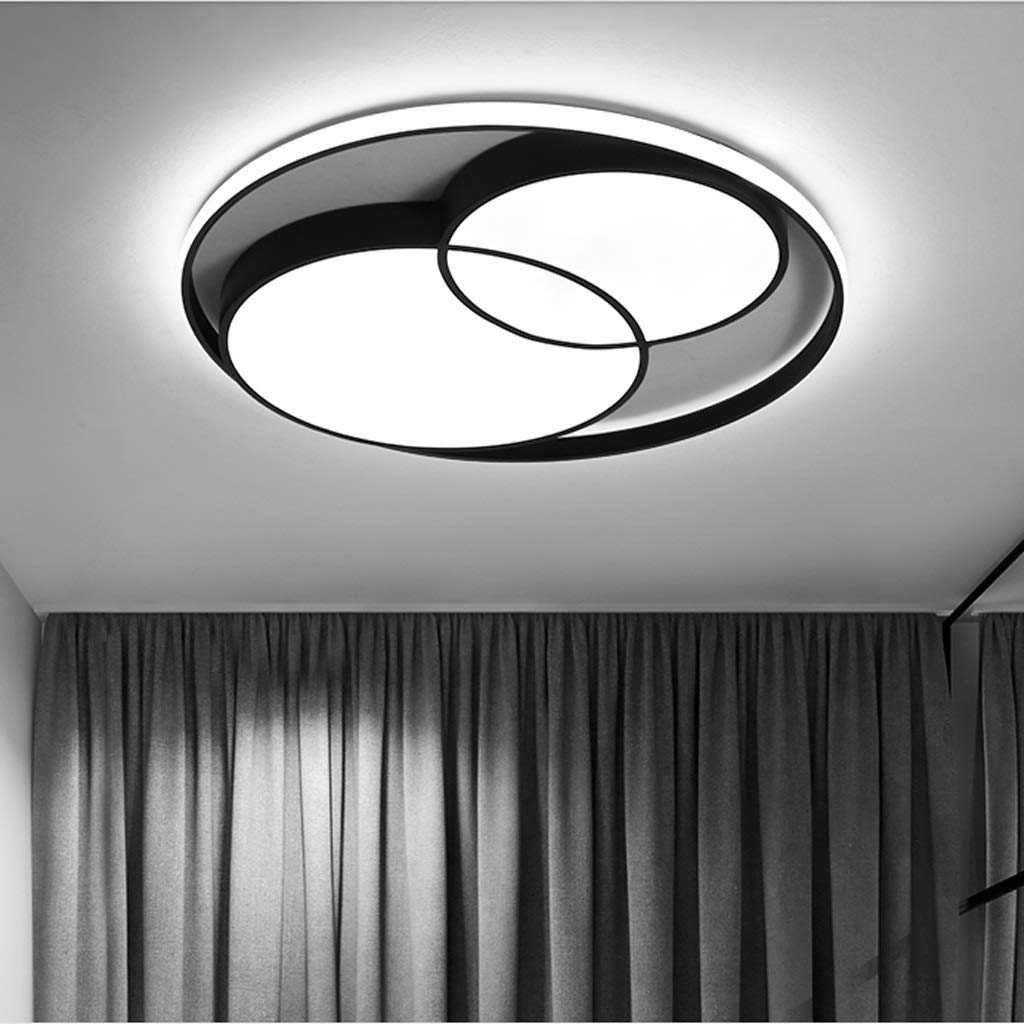 Plafonnier LED Moderne – Design Cercles Croisés