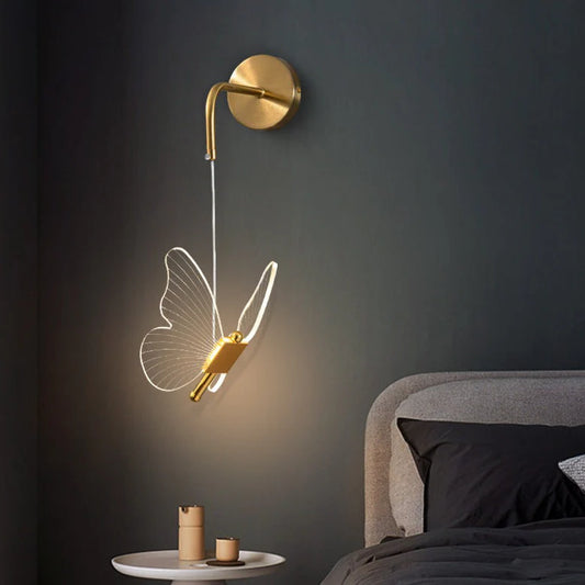 Applique Murale LED Papillon – Design Poétique & Moderne