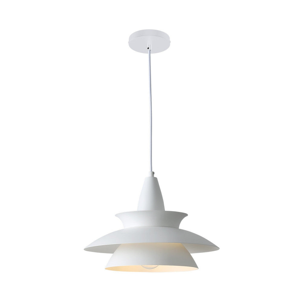 Suspension en aluminium blanc – Design moderne et épuré