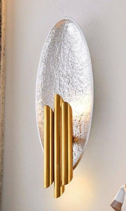 Applique Murale Ovale Luxe Dorée