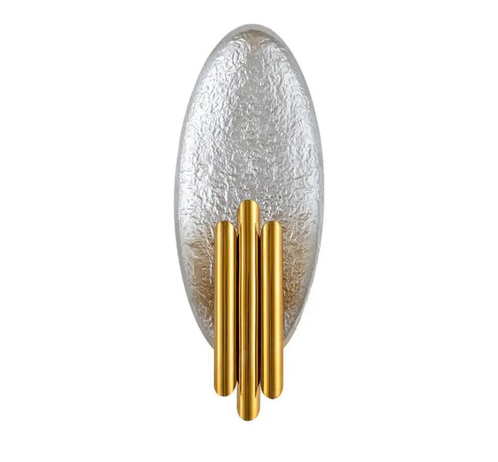 Applique Murale Ovale Luxe Dorée