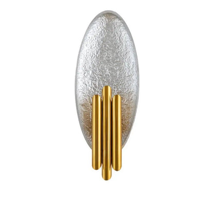 Applique Murale Ovale Luxe Dorée