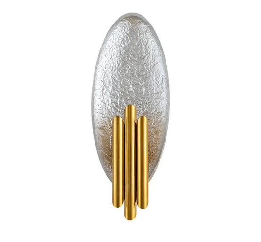 Applique Murale Ovale Luxe Dorée
