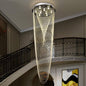 Lustre Contemporain en Cristal – Cascade Lumineuse
