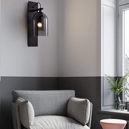 Applique Murale Verre et Métal – Design Moderne