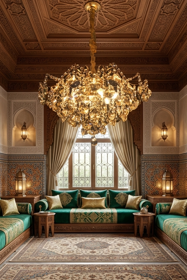 Lustre Royal Luminor en Cristal