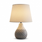 Lampe de Table Élégance Céramique Gris