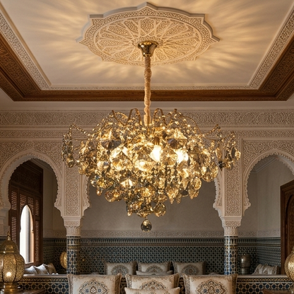 Lustre Royal Luminor en Cristal