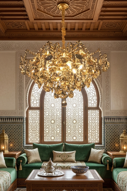 Lustre Royal Luminor en Cristal