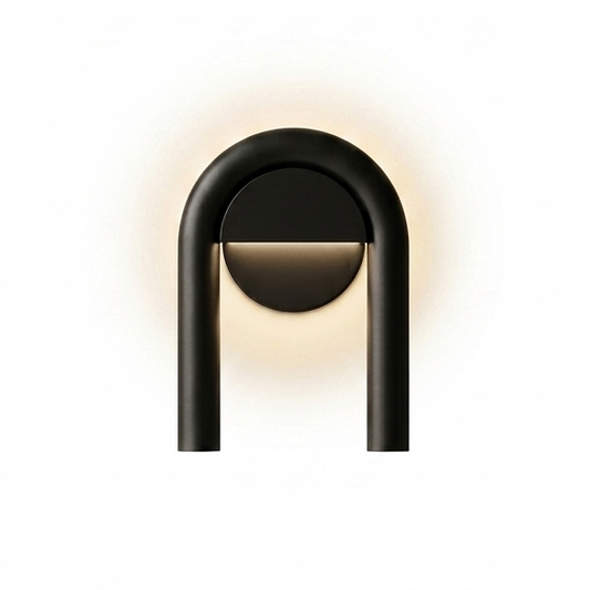 Applique murale design moderne arche noire