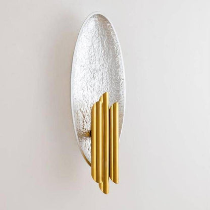 Applique Murale Ovale Luxe Dorée