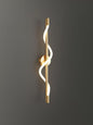 Applique Murale LED Moderne en Bois et Verre Opalin